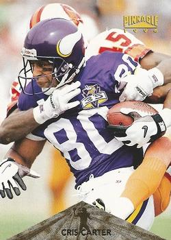 Cris Carter Minnesota Vikings 1996 Pinnacle NFL #6